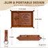 Best Husband Ever Gifts PU Leather Tray, Unique Valentine's Day Anniversary Birthday Gifts from Wife, Men Gift Ideas for Him